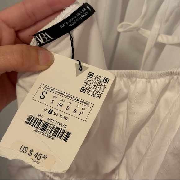 Zara Tiered Mini Dress - Picture 4 of 9